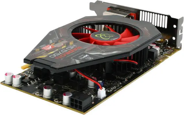 Alt view image 5 of 6 - XFX HD-575X-ZNDC Radeon HD 5750 XXX Edition 1GB 128-bit DDR5 PCI Express 2.0 x16 HDCP Ready CrossFireX Support Video Card