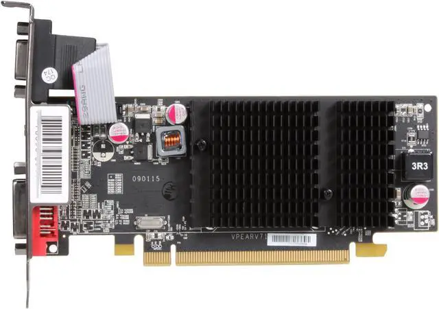 Alt view image 3 of 5 - XFX Radeon HD 5450 (Cedar) 512MB DDR2 PCI Express 2.1 x16 Low Profile Ready Graphics Card HD-545X-YNH2