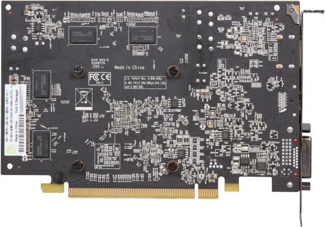 Alt view image 4 of 5 - XFX Radeon HD 5570 1GB DDR3 PCI Express 2.1 x16 Graphics Card HD-557X-ZNF2