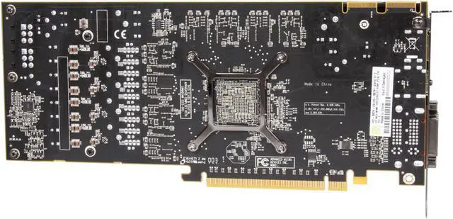 Alt view image 4 of 6 - XFX Radeon HD 5870 1GB DDR5 PCI Express 2.1 x16 CrossFireX Support Graphics Card HD-587X-ZNFC