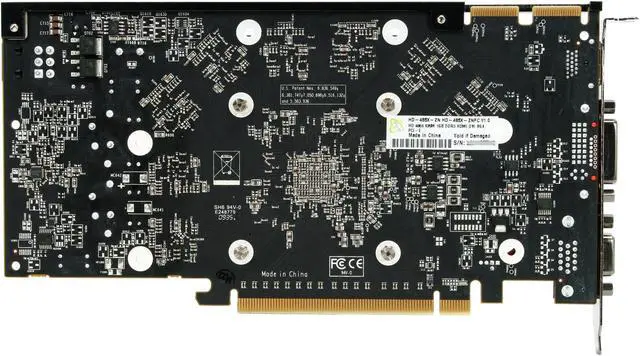 Alt view image 4 of 6 - XFX Radeon HD 4850 1GB DDR3 PCI Express 2.0 x16 CrossFireX Support Graphics Card HD-485X-ZNFC