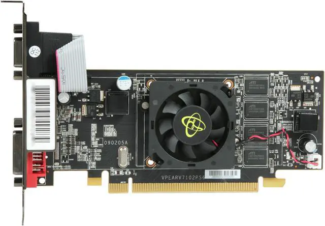 Alt view image 3 of 5 - XFX Radeon HD 4550 1GB DDR2 PCI Express 2.0 x16 Low Profile Ready Graphics Card HD-455X-ZAF2