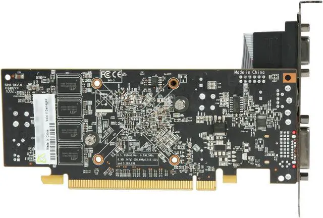 Alt view image 4 of 5 - XFX Radeon HD 4550 1GB DDR2 PCI Express 2.0 x16 Low Profile Ready Graphics Card HD-455X-ZAF2