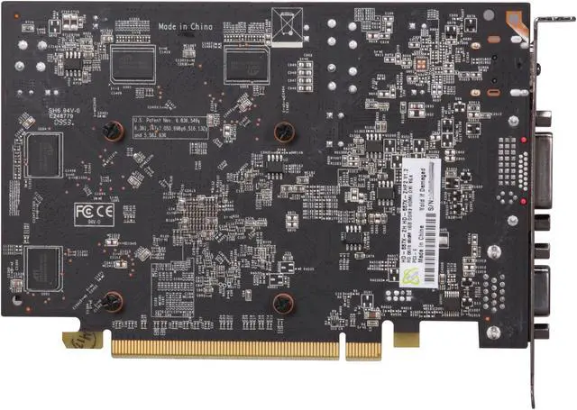 Alt view image 4 of 5 - XFX Radeon HD 5570 1GB DDR2 PCI Express 2.1 x16 Graphics Card HD-557X-ZHF2