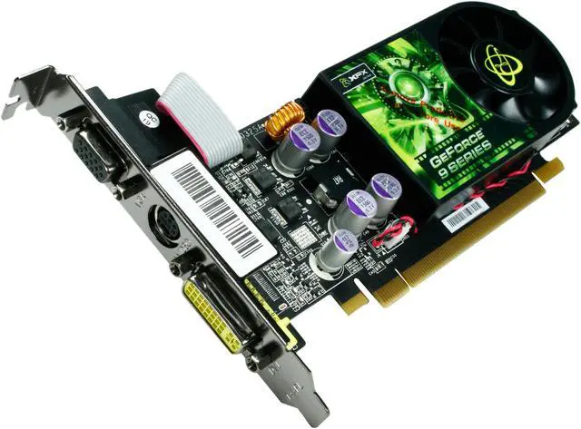 Main image of XFX GeForce 9400 GT 512MB DDR2 PCI Express 2.0 x16 Graphics Card PVT94GYAJG