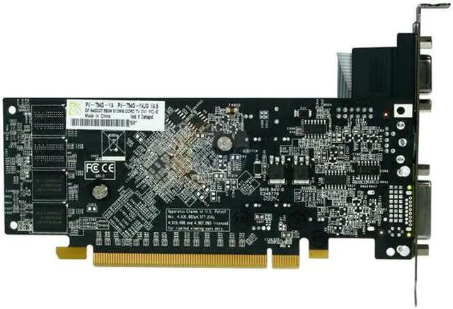 Alt view image 4 of 5 - XFX GeForce 9400 GT 512MB DDR2 PCI Express 2.0 x16 Graphics Card PVT94GYAJG