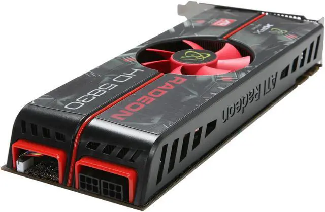 Alt view image 5 of 6 - XFX Radeon HD 5830 1GB DDR5 PCI Express 2.1 x16 CrossFireX Support Graphics Card HD-583X-ZAFV