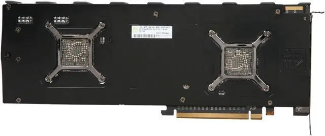 Alt view image 4 of 8 - XFX HD-597X-ENFN Radeon HD 5970 BLACK 4GB 512 (256 x 2)-bit DDR5 PCI Express 2.1 x16 CrossFireX Support Eyefinity 6 Edition Video Card