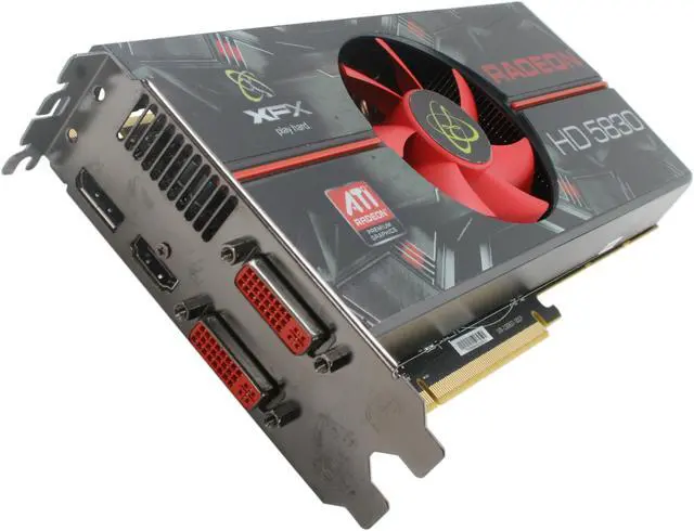 Main image of XFX Radeon HD 5830 1GB DDR5 PCI Express 2.1 x16 CrossFireX Support Graphics Card HD-583X-ZAFC