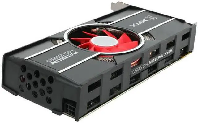 Alt view image 5 of 6 - XFX Radeon HD 6850 1GB DDR5 PCI Express 2.1 x16 CrossFireX Support Graphics Card HD-685X-ZNFC