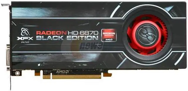 Alt view image 3 of 6 - XFX HD-687A-ZNBC Radeon HD 6870 Black Edition 1GB 256-bit DDR5 PCI Express 2.1 x16 HDCP Ready Video Card with Eyefinity