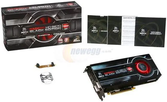 Alt view image 6 of 6 - XFX HD-687A-ZNBC Radeon HD 6870 Black Edition 1GB 256-bit DDR5 PCI Express 2.1 x16 HDCP Ready Video Card with Eyefinity