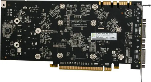 Alt view image 4 of 6 - XFX GeForce GTS 250 512MB DDR3 PCI Express 2.0 x16 SLI Support Graphics Card GS-250X-YDFV
