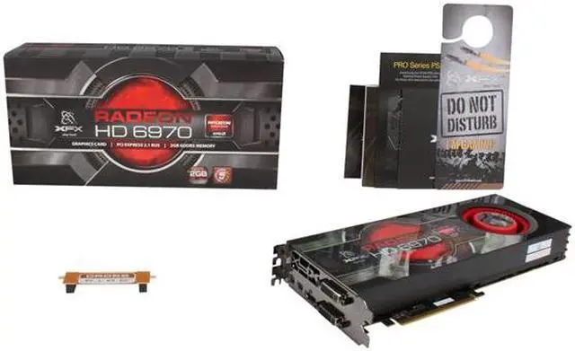 Alt view image 6 of 6 - XFX Radeon HD 6970 2GB GDDR5 PCI Express 2.1 x16 CrossFireX Support Graphics Card HD-697A-CNFC