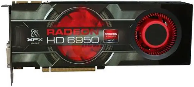 Alt view image 3 of 5 - XFX Radeon HD 6950 2GB GDDR5 PCI Express 2.1 x16 CrossFireX Support Graphics Card HD-695A-CNFC