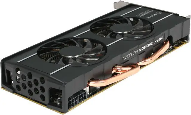Alt view image 5 of 6 - XFX Double D Radeon HD 6870 1GB GDDR5 PCI Express 2.1 x16 CrossFireX Support Graphics Card HD-687A-ZDFC