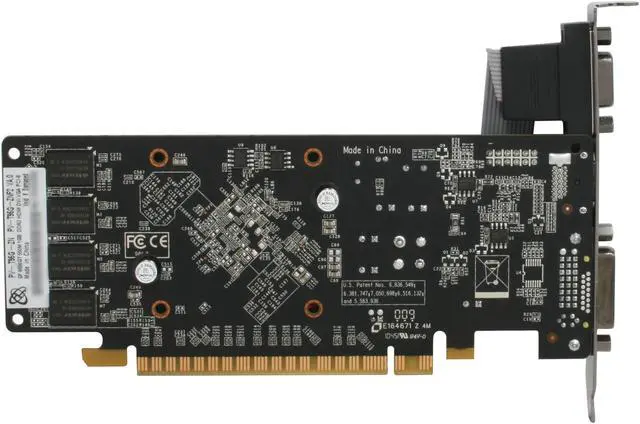Alt view image 4 of 5 - XFX GeForce 9500 GT 1GB DDR2 PCI Express 2.0 x16 Low Profile Ready Graphics Card PV-T95G-ZNF2