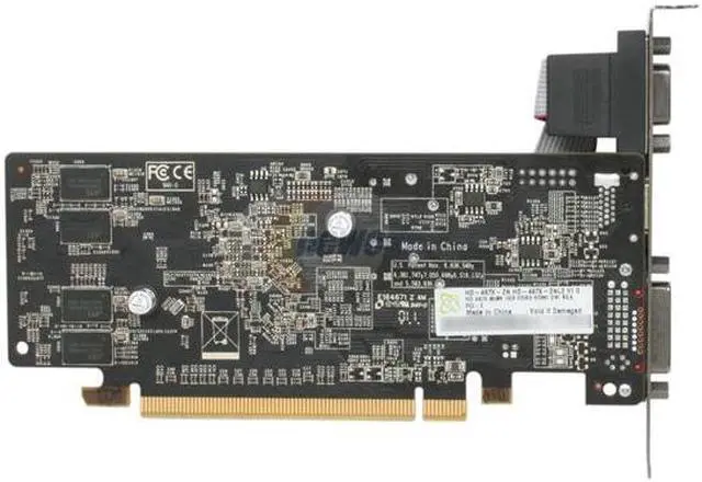 Alt view image 4 of 5 - XFX Radeon HD 4670 1GB DDR2 PCI Express 2.0 x16 Low Profile Ready Graphics Card HD-467X-ZNL2