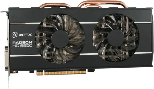 Alt view image 3 of 6 - XFX Radeon HD 6950 1GB GDDR5 PCI Express 2.1 x16 CrossFireX Support Graphics Card HD695XZDDC