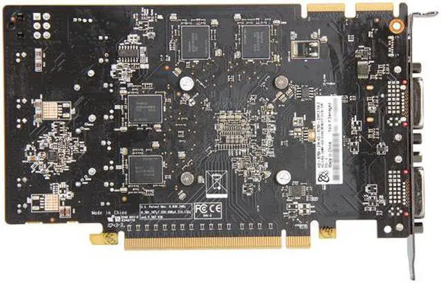 Alt view image 4 of 5 - XFX Radeon HD 5750 1GB GDDR5 PCI Express 2.1 x16 Graphics Card HD-575X-ZMF3