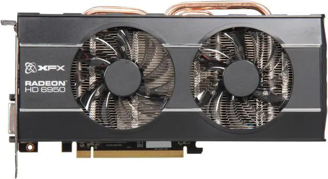 Alt view image 3 of 6 - XFX Radeon HD 6950 2GB GDDR5 PCI Express 2.1 x16 CrossFireX Support Graphics Card HD-695X-CDDC