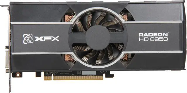 Alt view image 3 of 6 - XFX Radeon HD 6950 2GB GDDR5 PCI Express 2.1 x16 CrossFireX Support Graphics Card HD-695X-CNDC