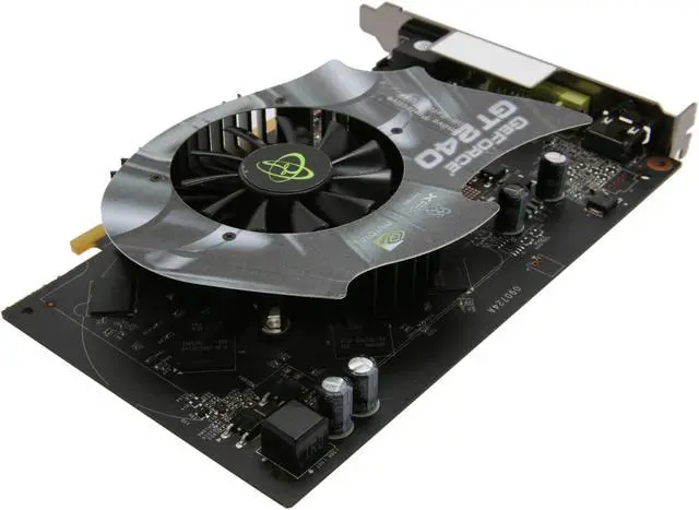 Alt view image 5 of 6 - XFX GeForce GT 240 512MB DDR3 PCI Express 2.0 x16 Graphics Card GT-240X-YAFA