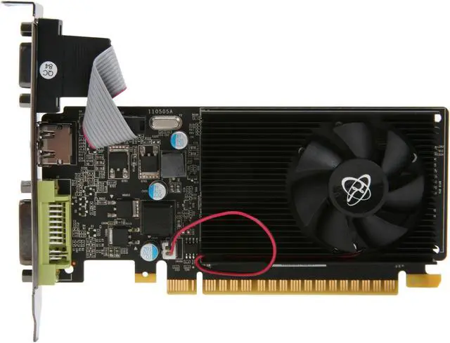 Alt view image 3 of 6 - XFX GeForce GT 520 (Fermi) 2GB DDR3 PCI Express 2.0 x16 Low Profile Ready Graphics Card GT-520M-CNF2