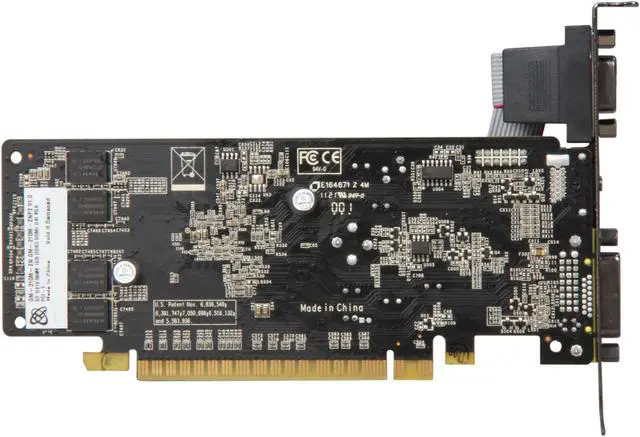 Alt view image 4 of 5 - XFX GeForce 210 1GB DDR3 PCI Express 2.0 x16 Low Profile Ready Graphics Card GM-210M-ZNF2