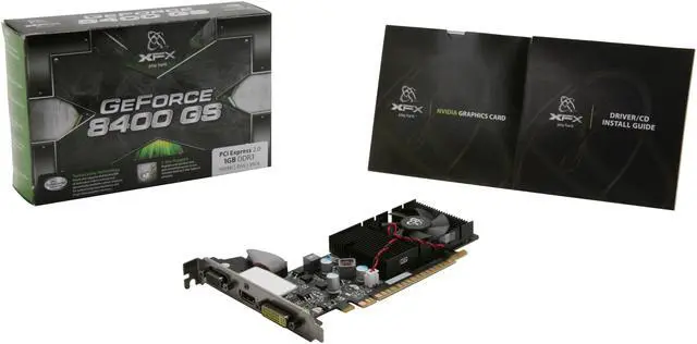 Alt view image 6 of 6 - XFX GeForce 8400 GS 1GB DDR3 PCI Express 2.0 x16 Low Profile Ready Graphics Card PV-T86S-ZHF2