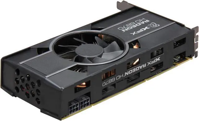 Alt view image 5 of 6 - XFX Radeon HD 6870 1GB GDDR5 PCI Express 2.1 x16 CrossFireX Support Graphics Card HD-687A-ZHFC