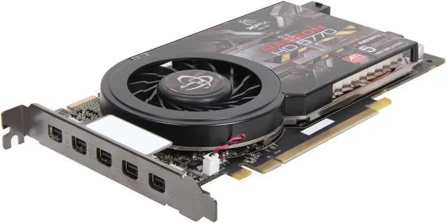 Main image of XFX Radeon HD 5770 1GB GDDR5 PCI Express 2.1 x16 CrossFireX Support Graphics Card HD-577X-Z5F3