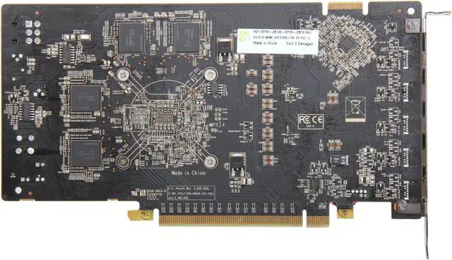 Alt view image 4 of 6 - XFX Radeon HD 5770 1GB GDDR5 PCI Express 2.1 x16 CrossFireX Support Graphics Card HD-577X-Z5F3