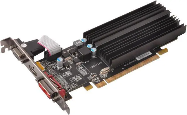 Main image of XFX HD 6000 Radeon HD 6450 1GB DDR3 PCI Express 2.1 x16 Low Profile Ready Graphics Card HD-645X-ZQH2