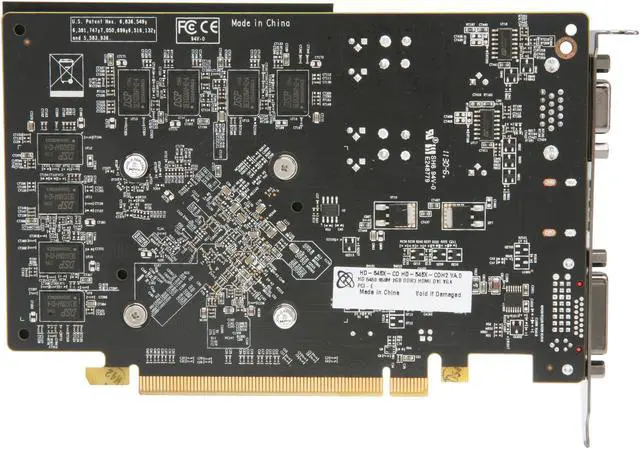 Alt view image 4 of 5 - XFX Radeon HD 5450 2GB DDR3 PCI Express 2.1 x16 Graphics Card HD-545X-CDH2