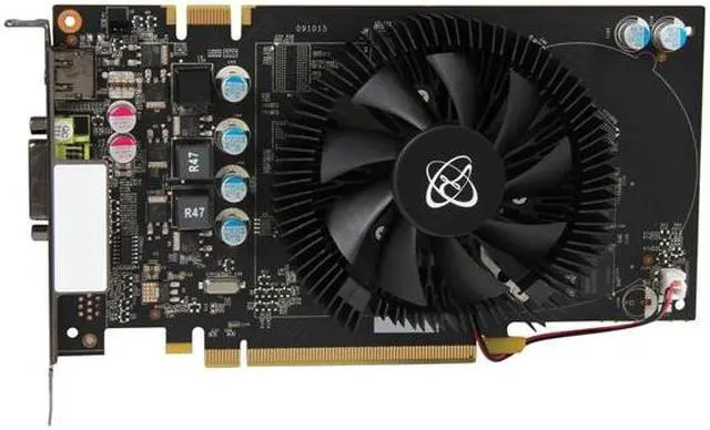 Alt view image 3 of 5 - XFX GeForce 9600 GSO 512MB GDDR3 PCI Express 2.0 x16 SLI Support Graphics Card PV-T96O-YHFC
