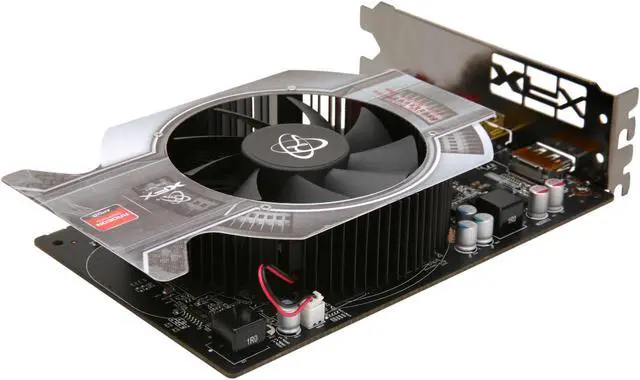 Alt view image 5 of 6 - XFX Radeon HD 6670 1GB GDDR5 PCI Express 2.1 x16 Graphics Card HD-667X-ZWF4