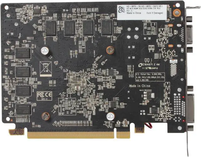 Alt view image 4 of 5 - XFX Radeon HD 6570 2GB DDR3 PCI Express 2.1 x16 Graphics Card HD-657X-CNF2