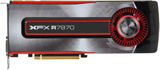 Alt view image 2 of 5 - XFX FX-797A-TNFC Radeon HD 7970 Core Edition 3GB 384-bit GDDR5 PCI Express 3.0 x16 HDCP Ready CrossFireX Support Video Card