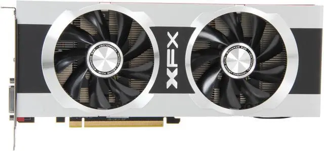 Alt view image 3 of 6 - XFX Double D Black Edition Radeon HD 7950 3GB GDDR5 PCI Express 3.0 x16 CrossFireX Support Graphics Card FX-795A-TDBC