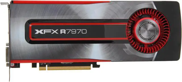 Alt view image 2 of 5 - XFX FX-797A-TNBC Radeon HD 7970 Black Edition 3GB 384-bit GDDR5 PCI Express 3.0 x16 HDCP Ready CrossFireX Support Video Card