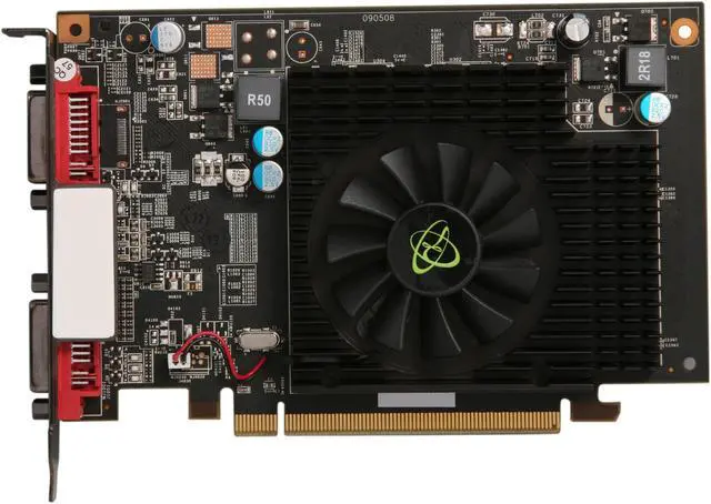 Alt view image 3 of 5 - XFX Radeon HD 4670 1GB DDR2 PCI Express 2.0 x16 Graphics Card HD467XZDFR