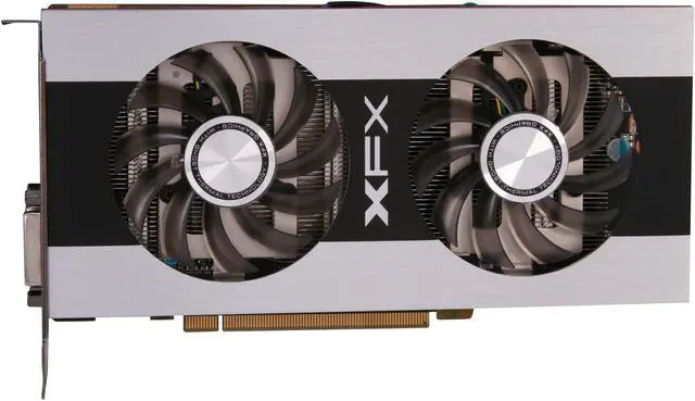 Alt view image 3 of 6 - XFX Double D Black Edition Radeon HD 7770 1GB GDDR5 PCI Express 3.0 x16 CrossFireX Support Graphics Card FX-777A-ZDB4