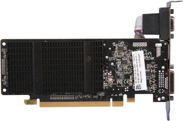 Alt view image 4 of 5 - XFX One Radeon HD 5450 512MB DDR3 PCI Express 2.1 x16 Low Profile Ready Graphics Card ON-XFX1-STD2