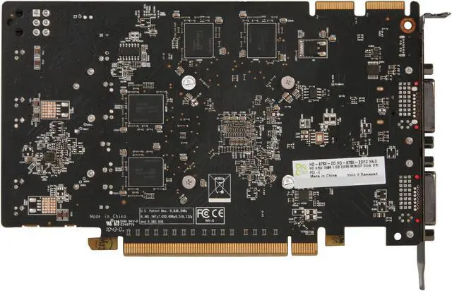 Alt view image 4 of 6 - XFX Radeon HD 6750 1GB GDDR5 PCI Express 2.1 x16 Graphics Card HD-675X-ZDFC