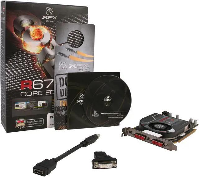 Alt view image 6 of 6 - XFX Radeon HD 6750 1GB GDDR5 PCI Express 2.1 x16 Graphics Card HD-675X-ZDFC