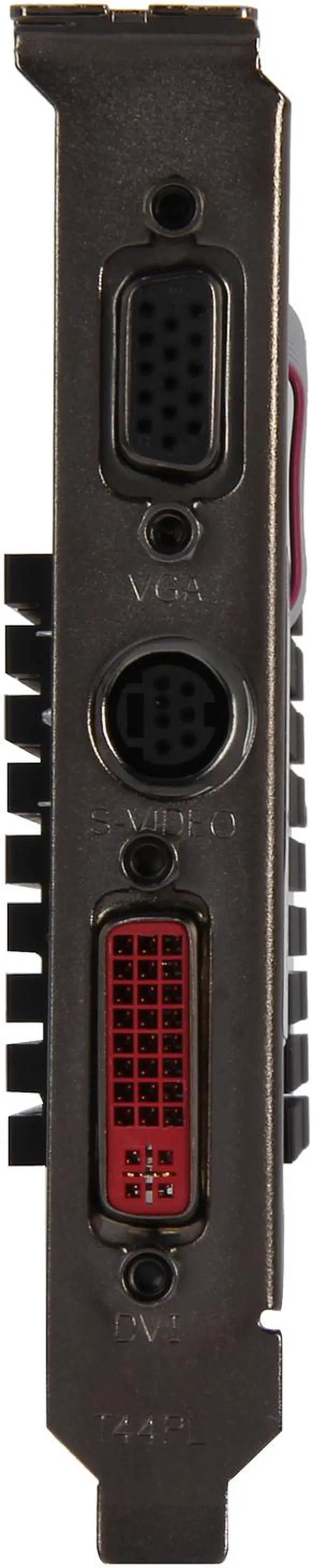 Alt view image 2 of 6 - XFX Radeon HD 4550 Graphics Card HD-455X-ZAF4