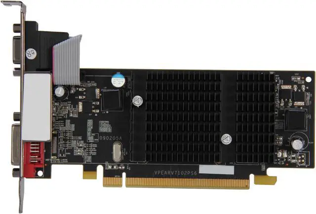 Alt view image 3 of 6 - XFX Radeon HD 4550 Graphics Card HD-455X-ZAF4