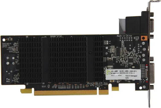 Alt view image 4 of 6 - XFX Radeon HD 4550 Graphics Card HD-455X-ZAF4