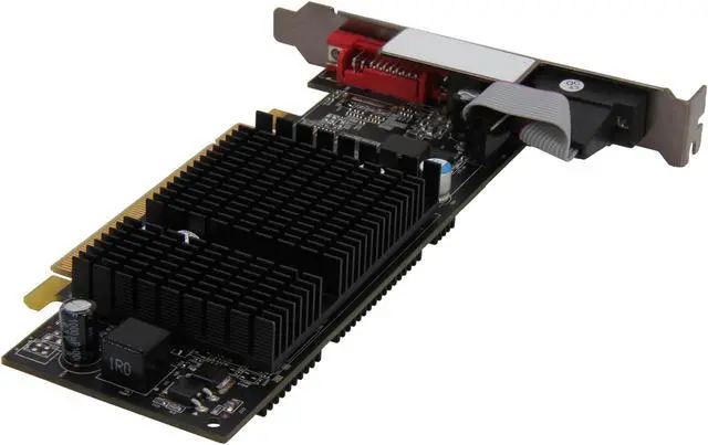 Alt view image 5 of 6 - XFX Radeon HD 4550 Graphics Card HD-455X-ZAF4